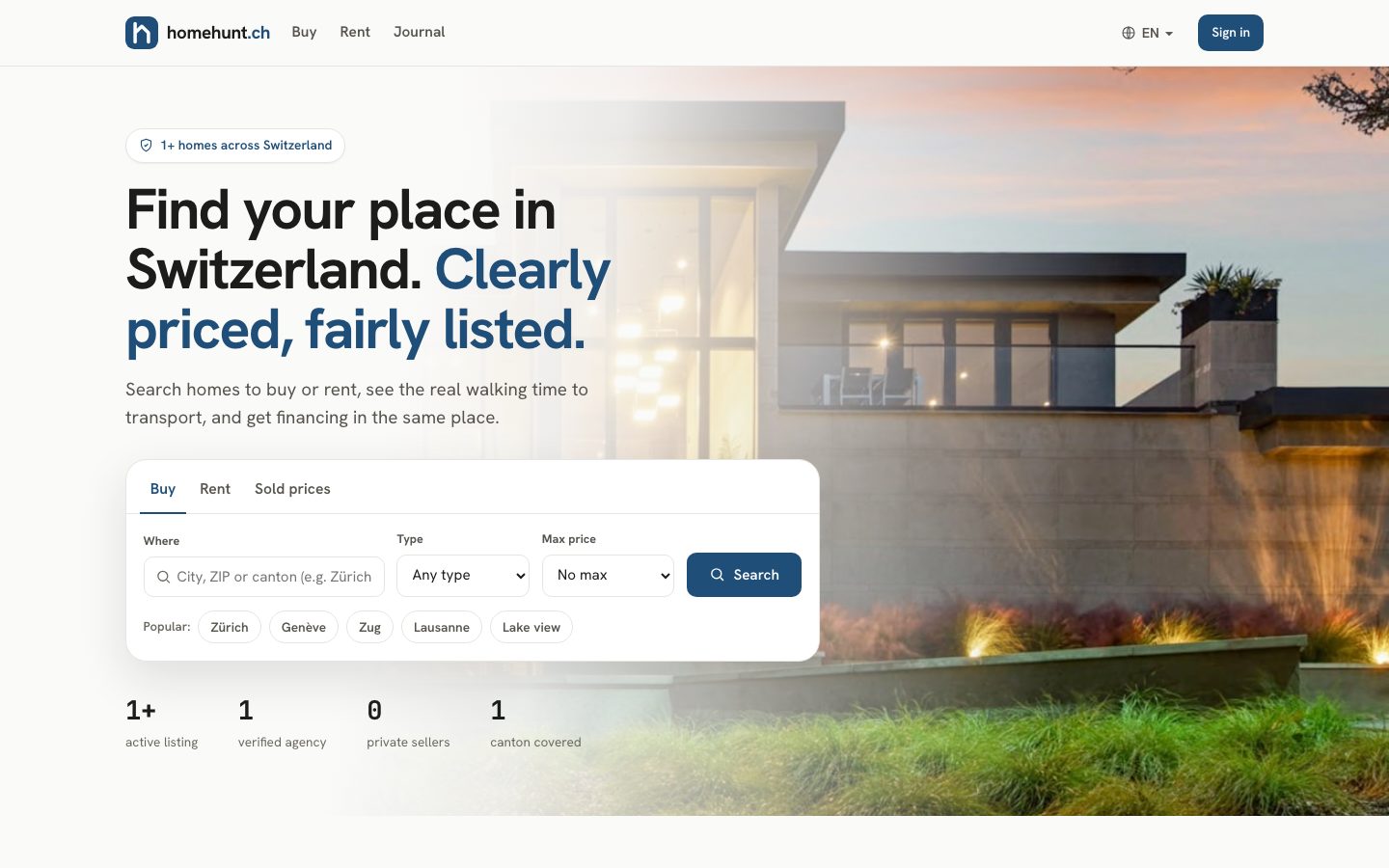 homehunt.ch preview